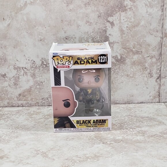 1231 Black Adam Cape Flying Funko Pop Movies Vinyl Figure NIB 2022 - Picture 1 of 7